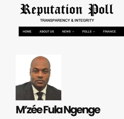 AFRICAN DIAMOND COUNCIL CHAIRMAN, DR. M’ZÉE FULA NGENGE